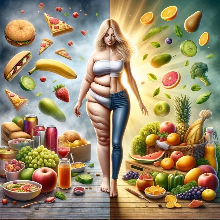 Obesity continues to rise in America. Choose wisely! 🍎 🍌 🍉