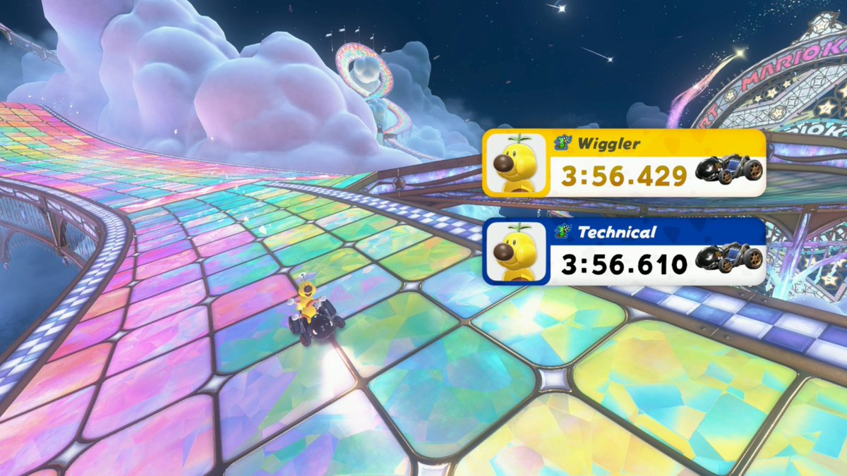 Still very improvable but I'm very glad to have broken through after some rough sessions and an immense lack of motivation. #MKWorldWR