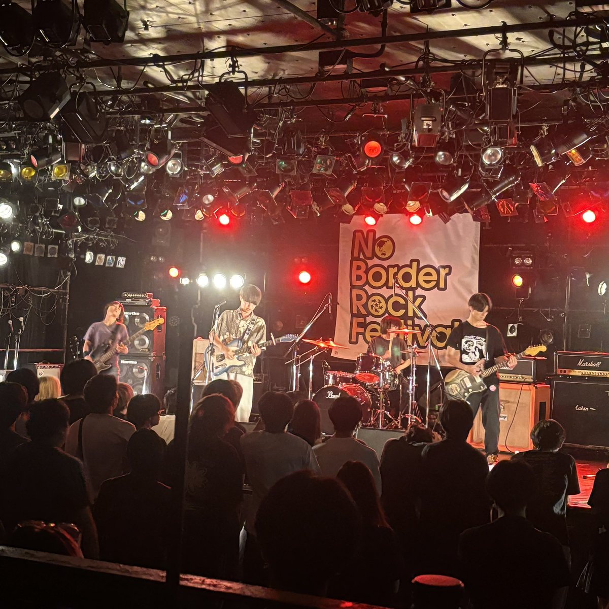 立命③HUMBER GIRL （NUMBER GIRL のコピー）始まりました！！
 #NBRF #NBRF2025 #ノーボーダー
