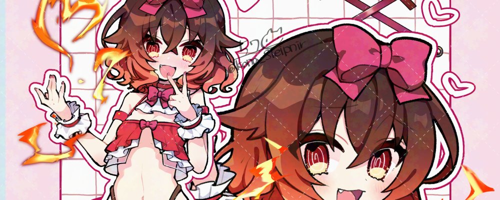 「skeb2件納品しました。待たせちゃってごめんなさい! りくえすとありがとうござ」|57(こな)のイラスト