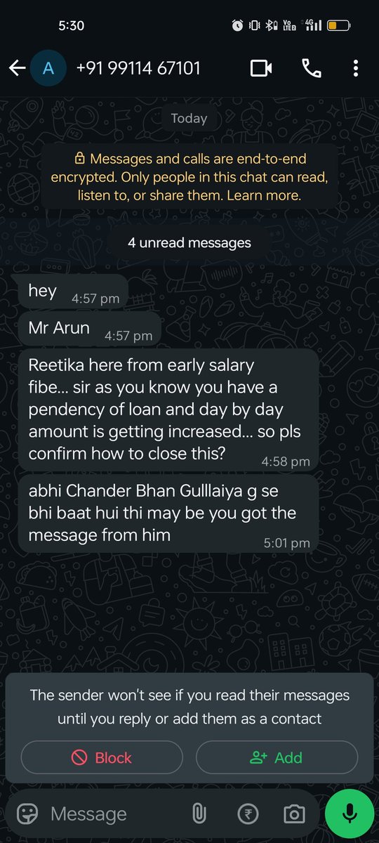 arun1gulia's tweet photo. @RBIsays @RBI @MIB_India @GoI_MeitY dear sir I would like to inform you that NBFC @FibeSupport breching personal data law, this company shareing  personal contact list  details to third parties. Iam attaching the whatsapp screenshot of those numbers please do take the action https://t.co/tKJqaNGoYy