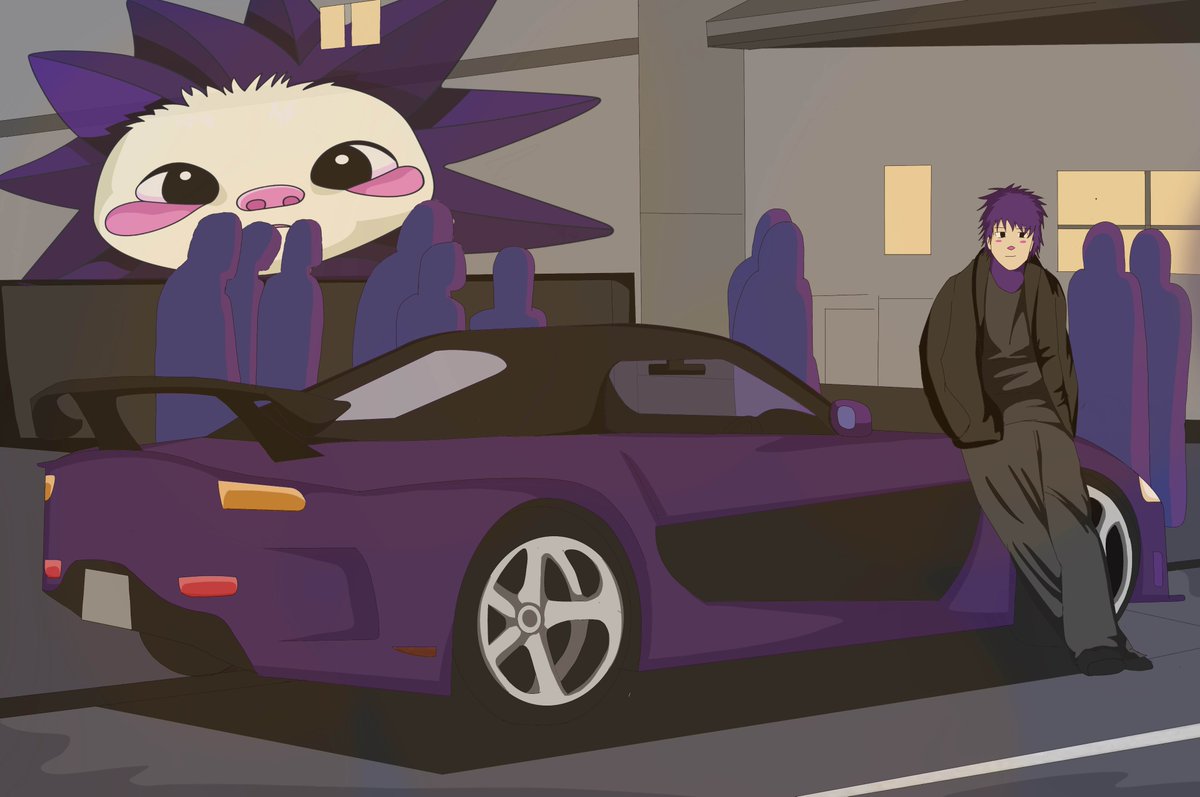 Imagine after the Monad Mainnet launch, you ride your sport bike to pick up your child from school.

Artist <a href="/StangtheG/">StangtheGod Monad Maxi (evm/acc)</a> 
<a href="/monad/">Monad ⨀</a> <a href="/_thainads/">Thainads ⨀ (evm/acc)</a> 
<a href="/ChogNFT/">Chog</a>