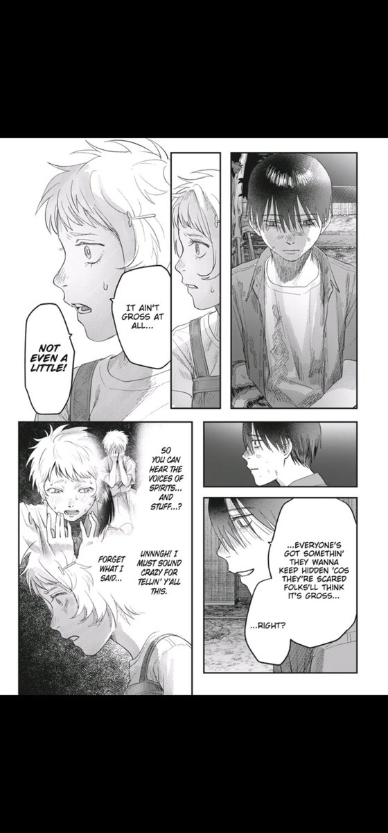 #tshd38.3 Spoilers 

Man, I'm so proud of Yoshiki for coming out to Asako for being in love with og Hikaru! He is finally acknowledging his Queerness with someone else! 😭😭

Also, I love how supportive Asako is of Yoshiki and telling him he isn't gross for his feelings!😭