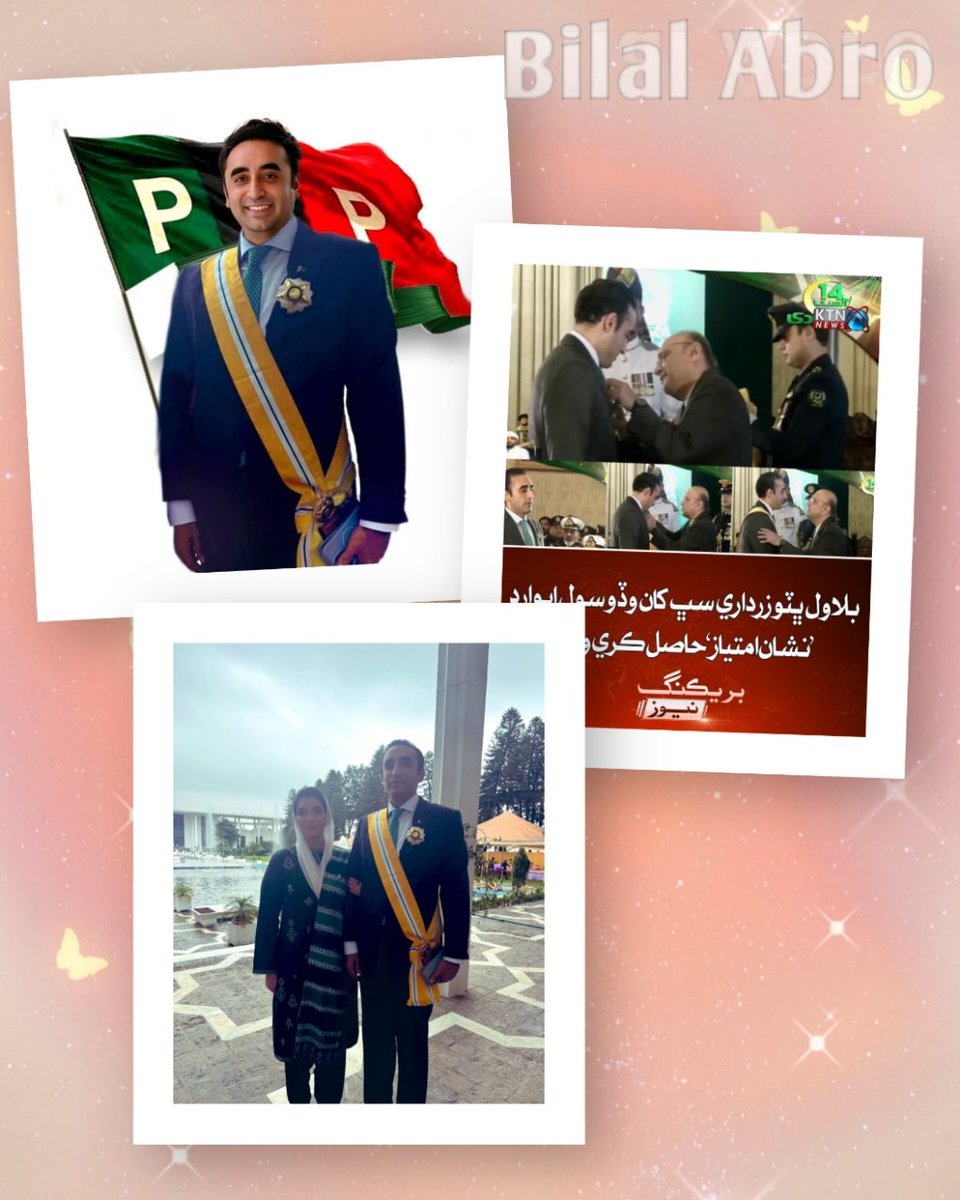 BilalAbro16540's tweet image. Hearty #congratulations to Chairman @BBhuttoZardari on receiving the #Nishan-e-Imtiaz 👏 who represented #Pakistan 🇵🇰 with pride, dignity and excellent diplomacy. This honour is truly deserved.💗💗
@AseefaBZ
#IndependenceDay 
#We_Love_Pakistan
@sharjeelinam