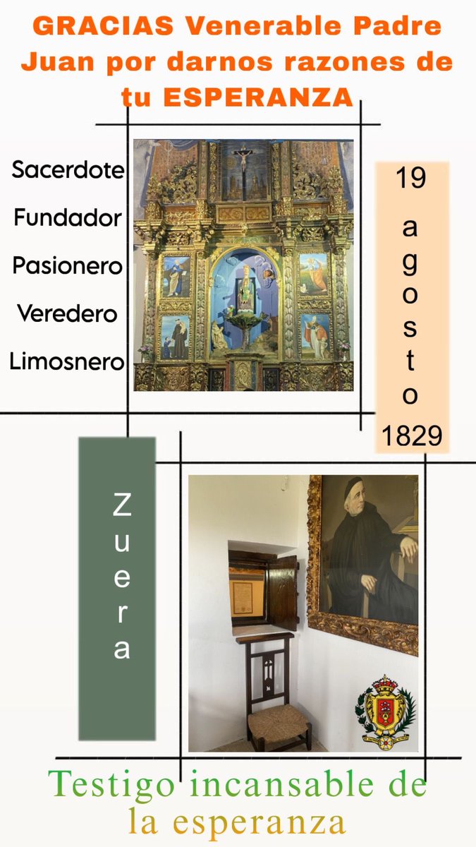Celebramos hoy el 196 aniversario de la muerte del Venerable Padre Juan Bonal en el Santuario de Nuestra Señora del Salz en Zuera. Hcsa