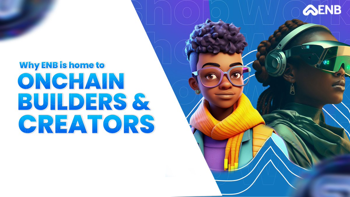 ENB (@everybneedsbase) on Twitter photo Why ENB is the Home for Onchain Builders & Creators
At ENB (<a href="/EverybNeedsBase/">ENB ECOSYSTEM (enbecosystem.base.eth )🌳</a> ), we believe onchain isn’t just tech, it’s a culture shift. And in this new era, builders and creators deserve more than tools they deserve a home.
ENB was founded to support the next generation of Why ENB is the Home for Onchain Builders & Creators
At ENB (<a href="/EverybNeedsBase/">ENB ECOSYSTEM (enbecosystem.base.eth )🌳</a> ), we believe onchain isn’t just tech, it’s a culture shift. And in this new era, builders and creators deserve more than tools they deserve a home.
ENB was founded to support the next generation of