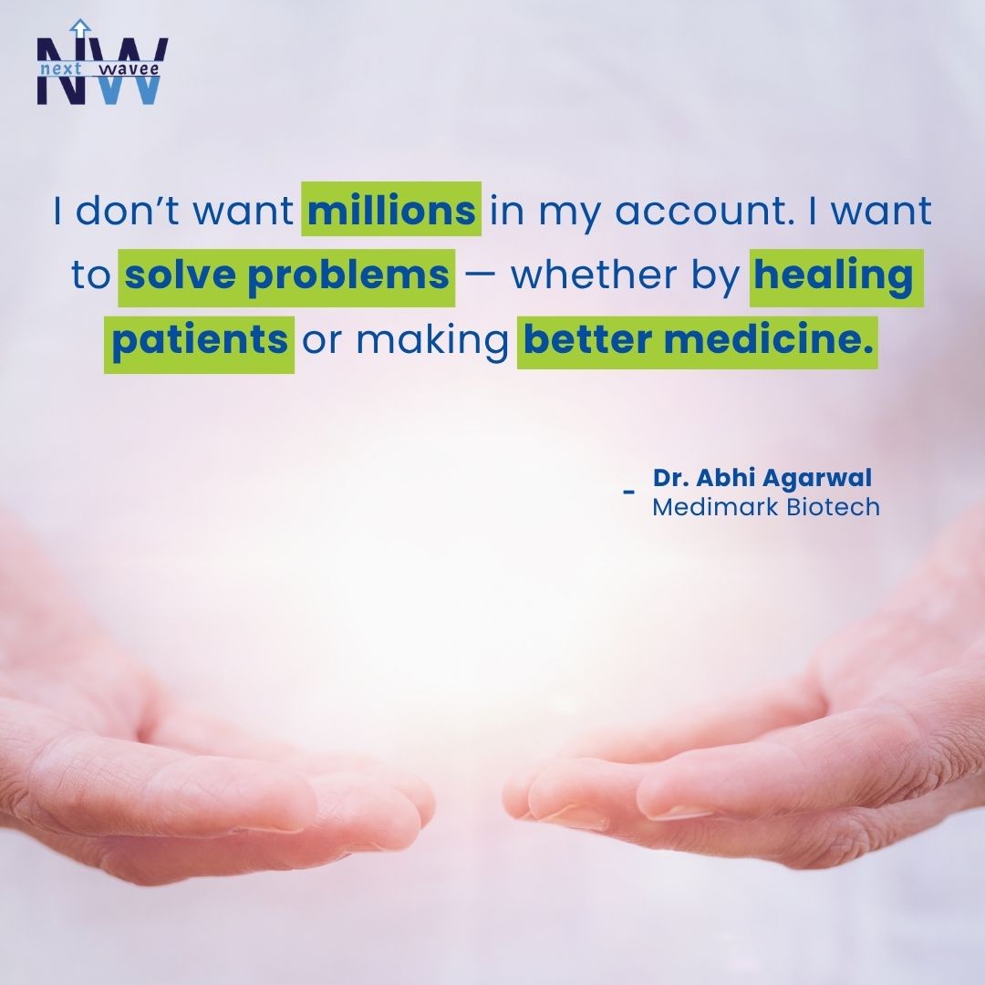 next_wavee's tweet image. 💡 Success isn’t about millions in the bank. It’s about solving problems, healing patients, and building better medicine. That’s the kind of impact that lasts.

What’s your definition of real success?

#HealthcareInnovation #Inspiration #nextwavee #nextwaveetalks #foundermindset