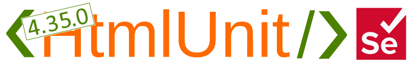 HtmlUnit's tweet image. 🚀 #Selenium #HtmlUnit 3 Driver version 4.35.0 is available.
github.com/SeleniumHQ/htm….

Happy Testing!
