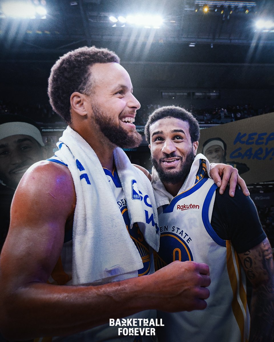 Steph Curry has been in "direct contact" with Gary Payton II and is pushing the Warriors to bring him back on a 2-year deal 👀

(via Scoop B Robinson)
