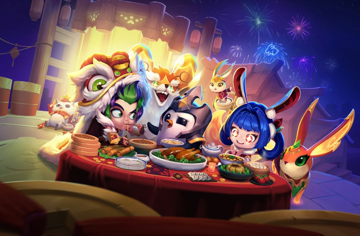 「Teamfight Tactics - Lunar New Year illus」|IAMAGのイラスト
