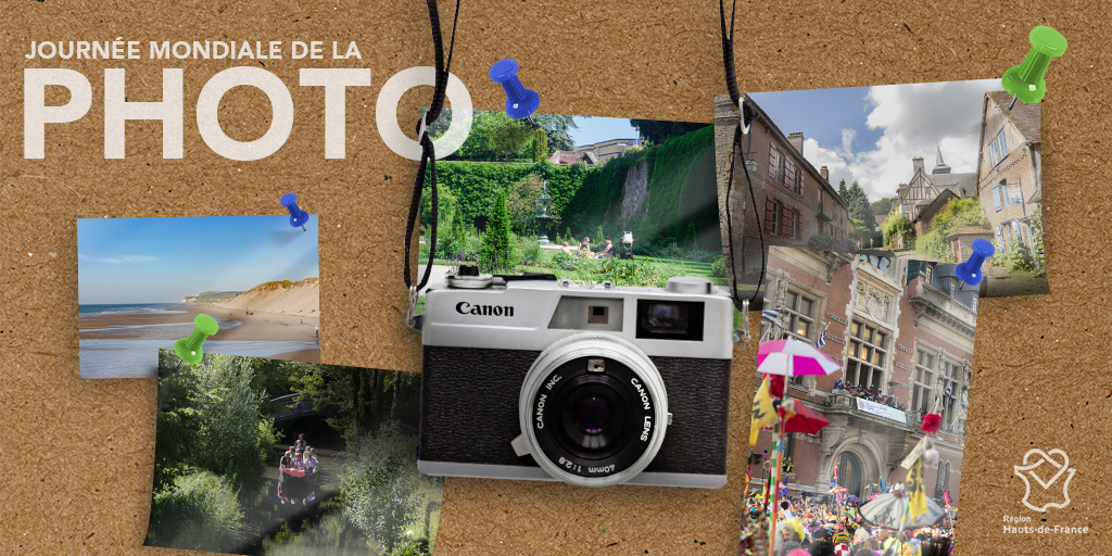 📸 Aujourd'hui, c'est la journée mondiale de la photographie ! 

📸Partagez avec nous vos plus belles photos ou sortez vos appareils et montrez-nous toute la beauté des #hautsdefrance !

 🙂 Une bonne journée à tous les photographes professionnels ou amateurs.