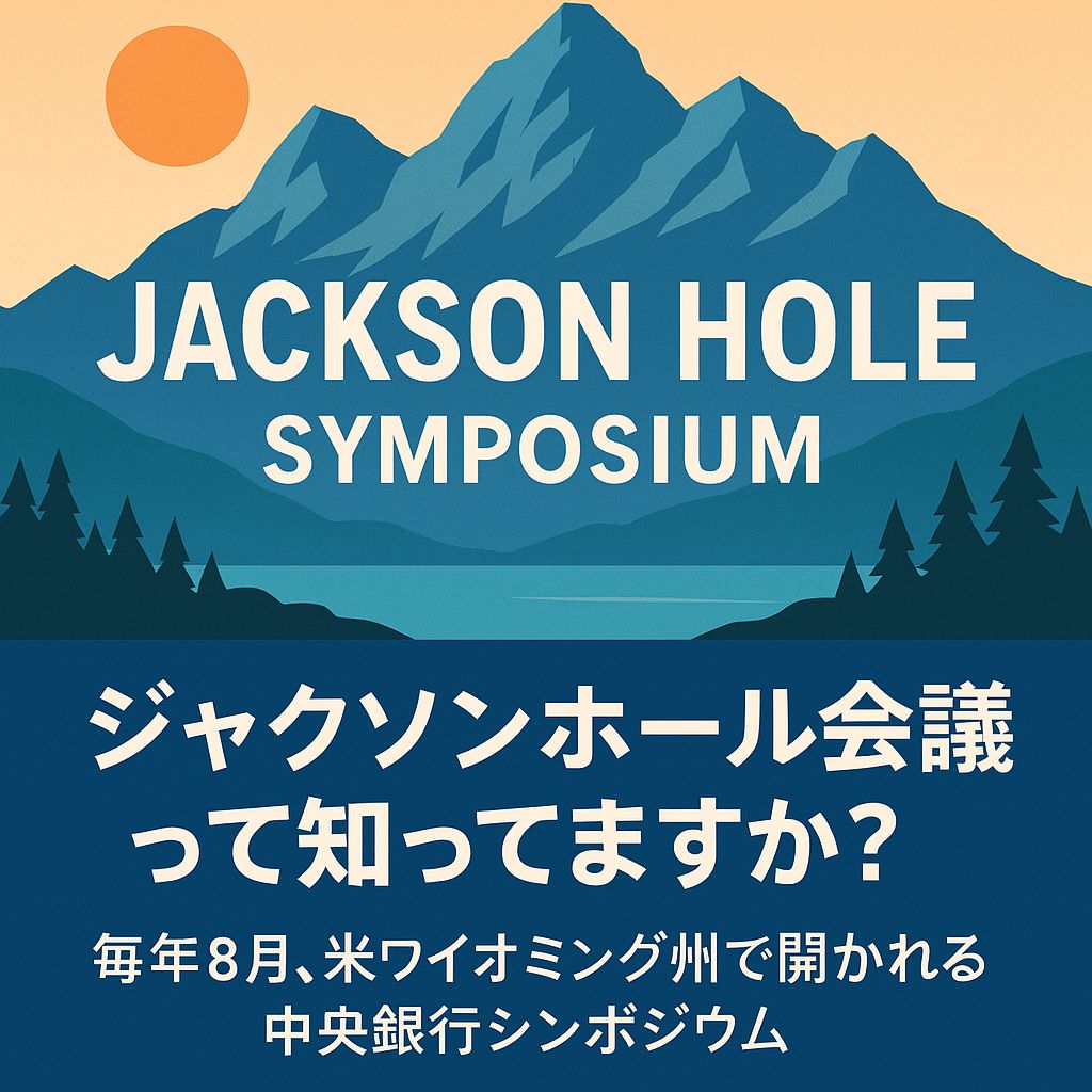 ジャクソンホール会議は、毎年8月に米ワイオミング州で開かれる、世界の金融政策が注目されるシンポジウム。 FRB議長の発言ひとつで株や為替が大きく動くこともある、この超重要イベントが近づいています。  👇