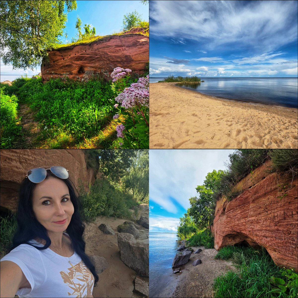k_pawlowska's tweet photo. #GoodMorning & have a happy Tuesday 😊
#35 - #RoadTrip2025 - #BalticCountries
#LakePeipus #Estonia 🇪🇪
#Mustvee & #Kallaste
Peipus or #Peipsi is the largest transboundary water body & the fifth largest lake in Europe. And Kallaste is famous for its red sandstone cliffs. The measurements done in 2001 showed that they are about 930 metres long.
#Travel #VacationTrip2025