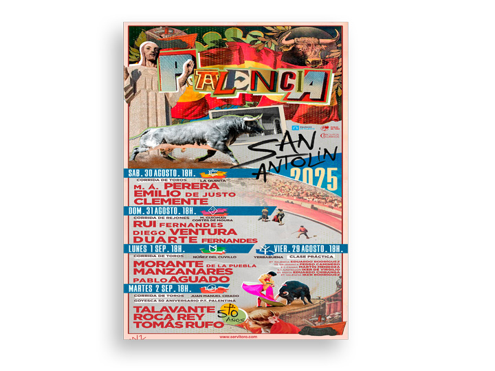 Carteles muy interesantes para la Feria taurina de San Antolín en Palencia. Se celebrará del 30 de agosto al 2 de septiembre, y cuenta con tres corridas de toros, una de rejones y una clase práctica

🎟️ ENTRADAS: f.mtr.cool/tguhxaacwp

#torospalencia #plazatorospalencia