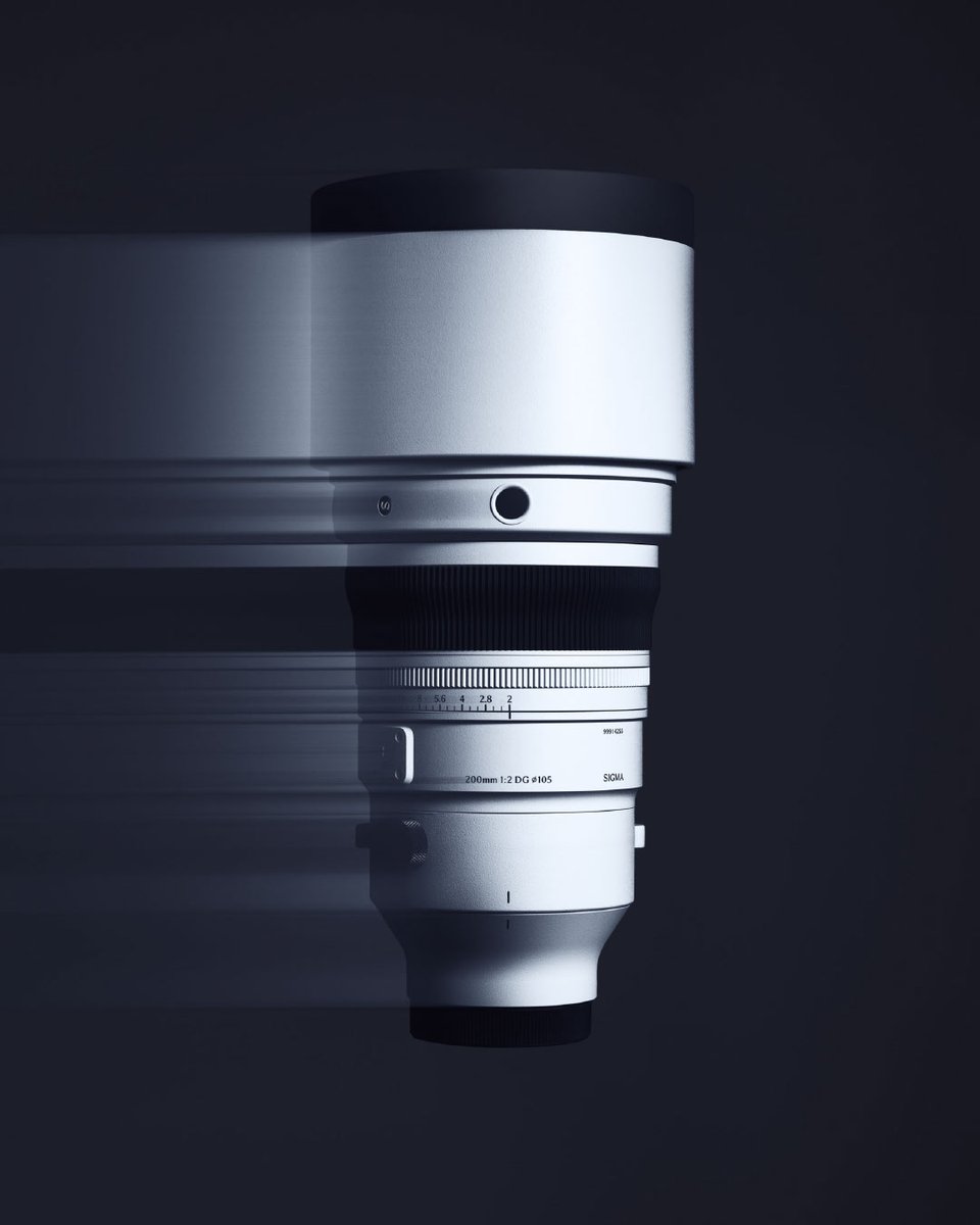 NOUVEAU : Sigma 200mm F2 DG OS | Sports

Le  Sigma 200mm F2 DG OS | Sports est le tout premier téléobjectif fixe 200mm F2 conçu pour les appareils photo hybrides plein format.

Disponibilité : 4 septembre 2025.

sigma-global.com/en/lenses/s025…