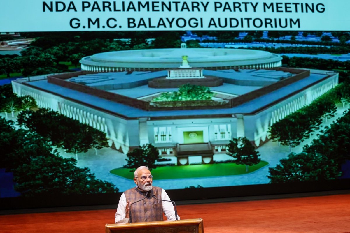 <a href="/narendramodi/">Narendra Modi</a> <a href="/CPRGuv/">CP Radhakrishnan</a> Sir, NDA is united and strong in your leadership 
x.com/iNishant4/stat…