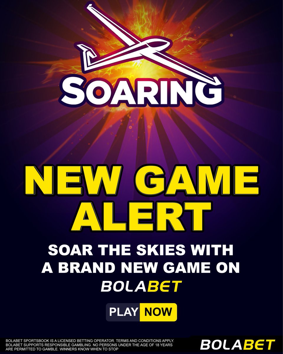 New Game Alert!
Try out this new game and soar towards massive multipliers!
✈️ Jump in for big wins at  👉bit.ly/4ozZk3T