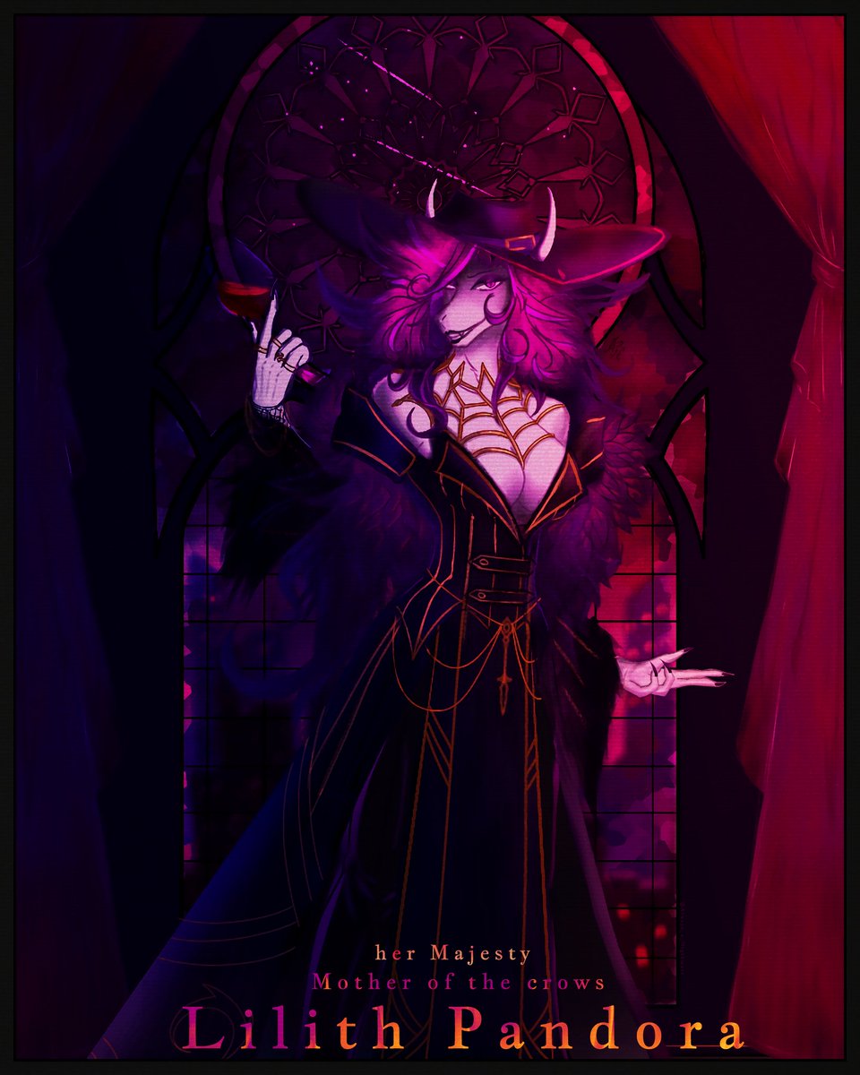 4everNightmares's tweet photo. Oc Art:

Royal Family
1/5

«You have no chance to overthrown me in my domain... So, cease your pathetic tantrum naive human and let this city run to a bright future, for us. » https://t.co/S9JRBG1ChV