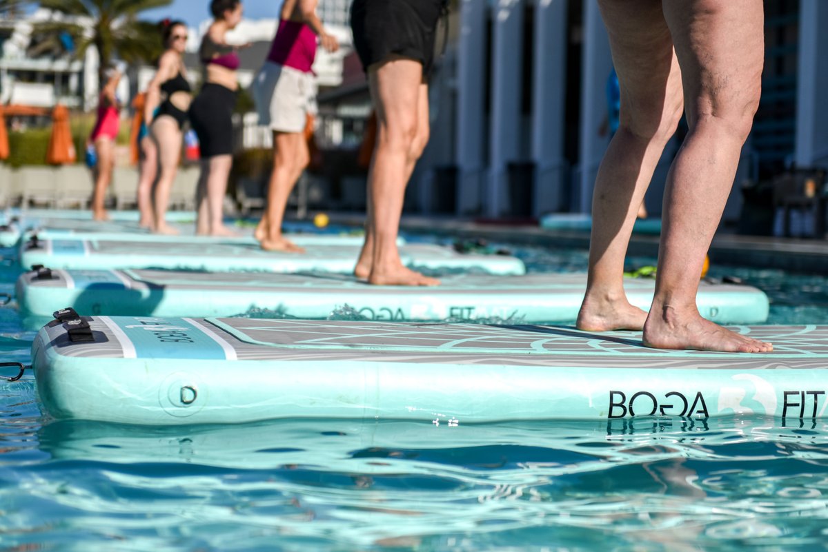 💦 The clock’s ticking on our summer Floating Fitness classes!

If you haven’t tried it yet, now’s your chance—a full-body workout on a floating mat in the historic Beach House pool. Balance, core strength, and the occasional splash. Only two more classes left this month, so