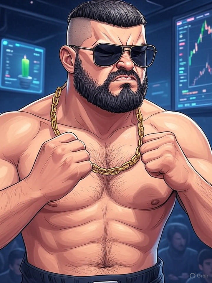 ProjectXando000's tweet photo. "Bear market isn’t bearish when you are the Boss. 😎💪 Everyone else selling their bags, Boss is bagging the bears themselves — UFC style. One left hook to the dip, right hook to inflation, and BOOM 💥… market suddenly remembers who runs this show 📈🐂." $BOSS https://t.co/yGk3vBjDcw