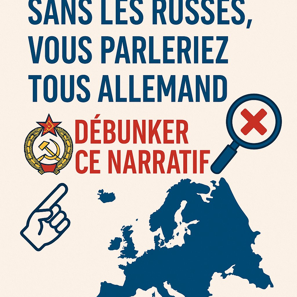 cox_steeve's tweet image. 1/
On entend souvent : « Sans les Russes, on parlerait tous allemand » ou encore « C’est la Russie qui a libéré l’Europe du nazisme ».
👉 Petit thread pour démonter ce mythe forgé par la propagande du Kremlin.