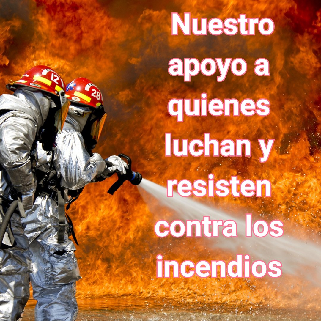 Hoy queremos enviar toda nuestra fuerza a los bomberos, equipos de emergencia y vecin@s que están luchando contra los incendios en nuestro país. ❤️‍🔥 Gracias por vuestra valentía, esfuerzo y entrega incansable para proteger vidas, hogares y naturaleza. 
#IncendiosForestalesEspana