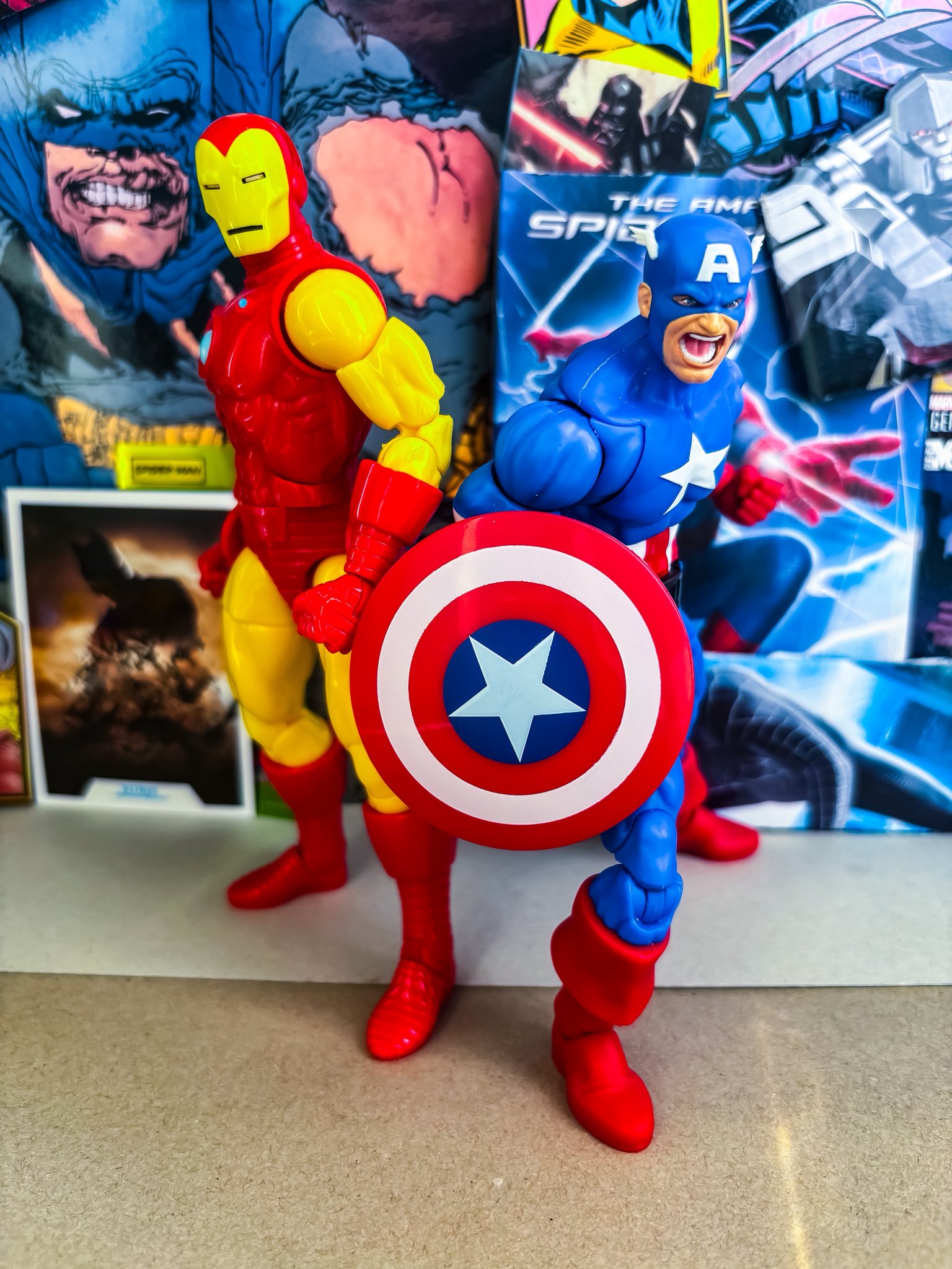 マーベルレジェンド　アベンジャーズ　キャプテンアメリカ　アイアンマン とみぃ on X: 