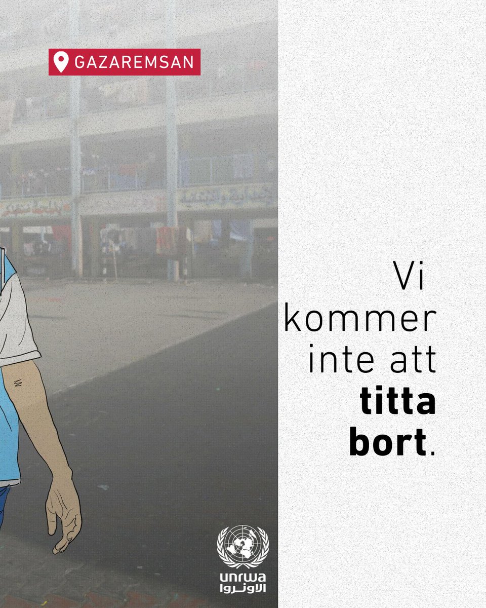 UNRWA:s personal stöder Palestinaflyktingar i #Gaza, Västbanken, Syrien, Libanon och Jordanien.

De ser till att UNRWA:s skolor och sjukhus fortsätter att fungera och de ger hopp i svåra tider.

#WorldHumanitarianDay #ActForHumanity