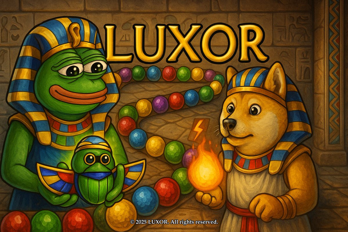 $LUXOR isn’t just a coin — it’s the game-changing empire of crypto