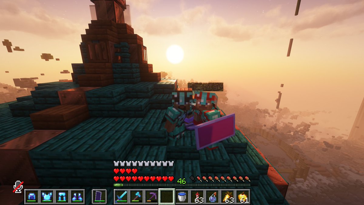 just 2 buddies on the lifesteal smp.