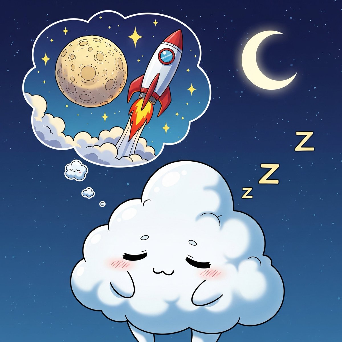 Fcool_dumila's tweet photo. GM CT 🌞 
☁️✨ Meet Kuusou ($CLOUD) — the daydream that just might moon 🌙

Nyx, our wandering cloud, isn’t just drifting… it’s dreaming big.
“Kuusou” (空想) means daydream in Japanese — and this one’s about to become real.

Why $CLOUD?
⚡Born on Solana
⚡ Mascot: Nyx, the dreamer cloud we can all rally behind
⚡Possibly launching soon on HeavenDEX — where else should a cloud be born? 👼

Every moonshot starts as a daydream… this one just happens to have a ticker.

Stay tuned — the sky’s about to get interesting.
Are you ready to float with us? 🌊☁️🌙

Join X @KuusouSOL
Join TG https://t.co/XpxsDSdVLX
#CLOUD #Solana #Kuusou
