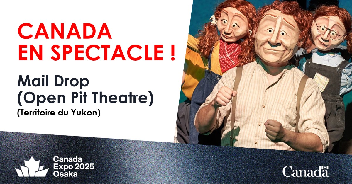 Artiste en vedette à CANADA EN SPECTACLE !

Mail Drop (Open Pit Theatre)
(Territoire du Yukon)

20 août, 18h30
20 août, 19h30
22 août, 18h30
22 août, 19h30
23 août, 18h30
23 août, 19h30

Endroit : #PavillonduCanada

canadaexpo2025.ca/fr-ca/programm…