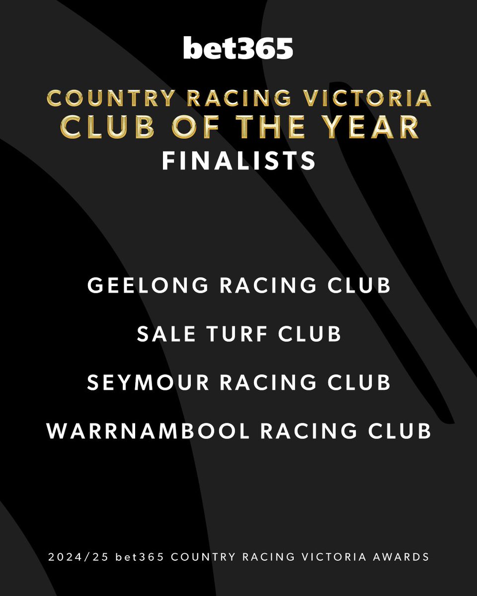 Country_Racing's tweet photo. Who will win Club and Community Club of the Year? 👀

Drop the winner below ⬇️

Media release: https://t.co/AZ61inI42w

#CRVAwards #LikeNothingElse | @bet365_aus @Racing https://t.co/wXZAeLPHn6