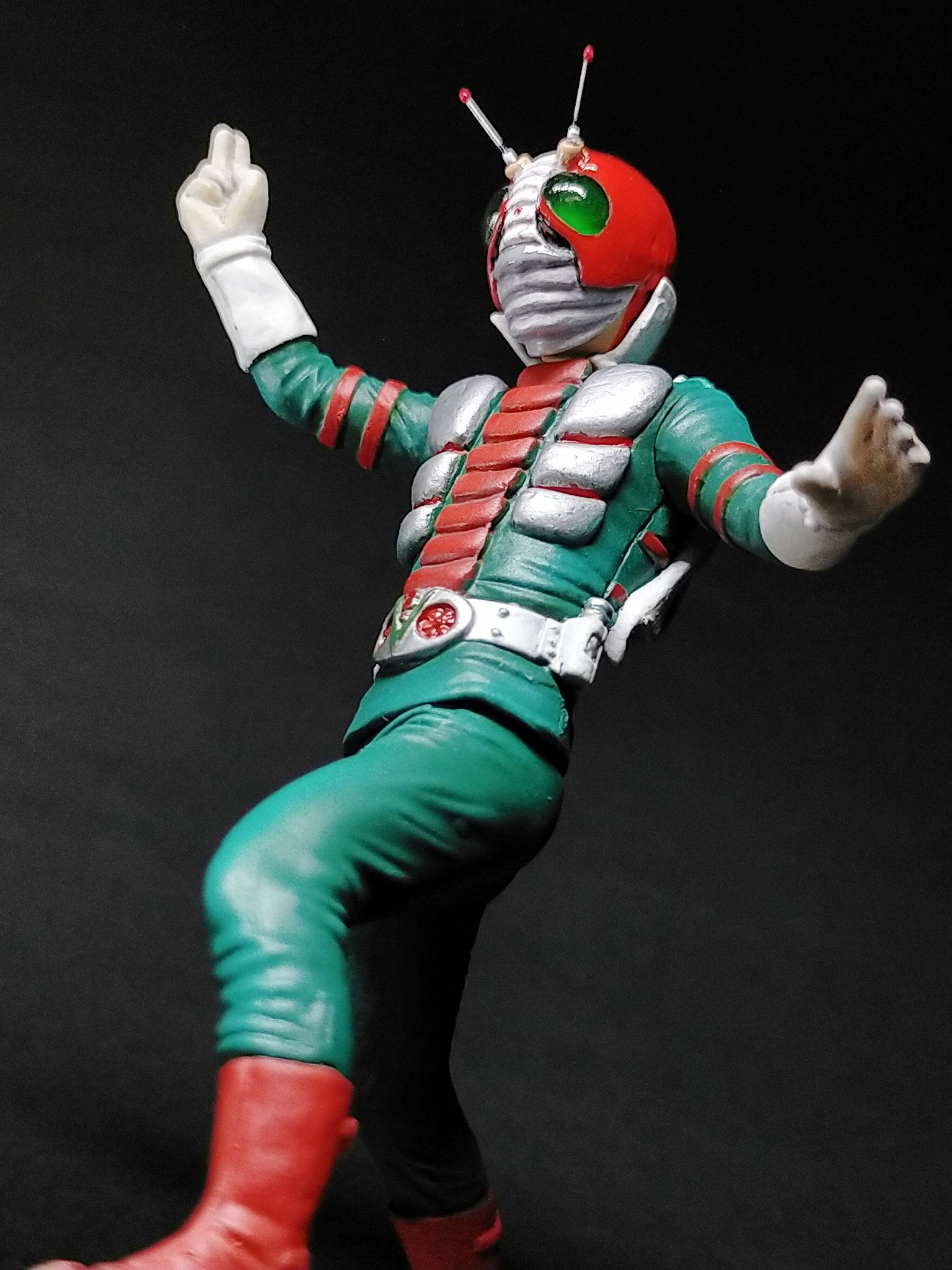 仮面ライダーV3 Ultimate Ale 8/17まで出品】Ultimate Ale 仮面ライダーV3 HotToys 1/6