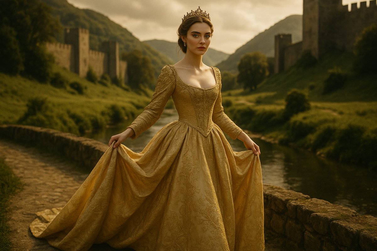 And there, time froze;
Not by will, but a need,
Her beauty stole all breath,
No seconds left to grasp
What forged her—God or spell.

She gripped the world, my heart,
Why I draw air, yet ache,
In her gaze, joy and woe.
No end to this sweet pain,
Eternal queen of my soul.