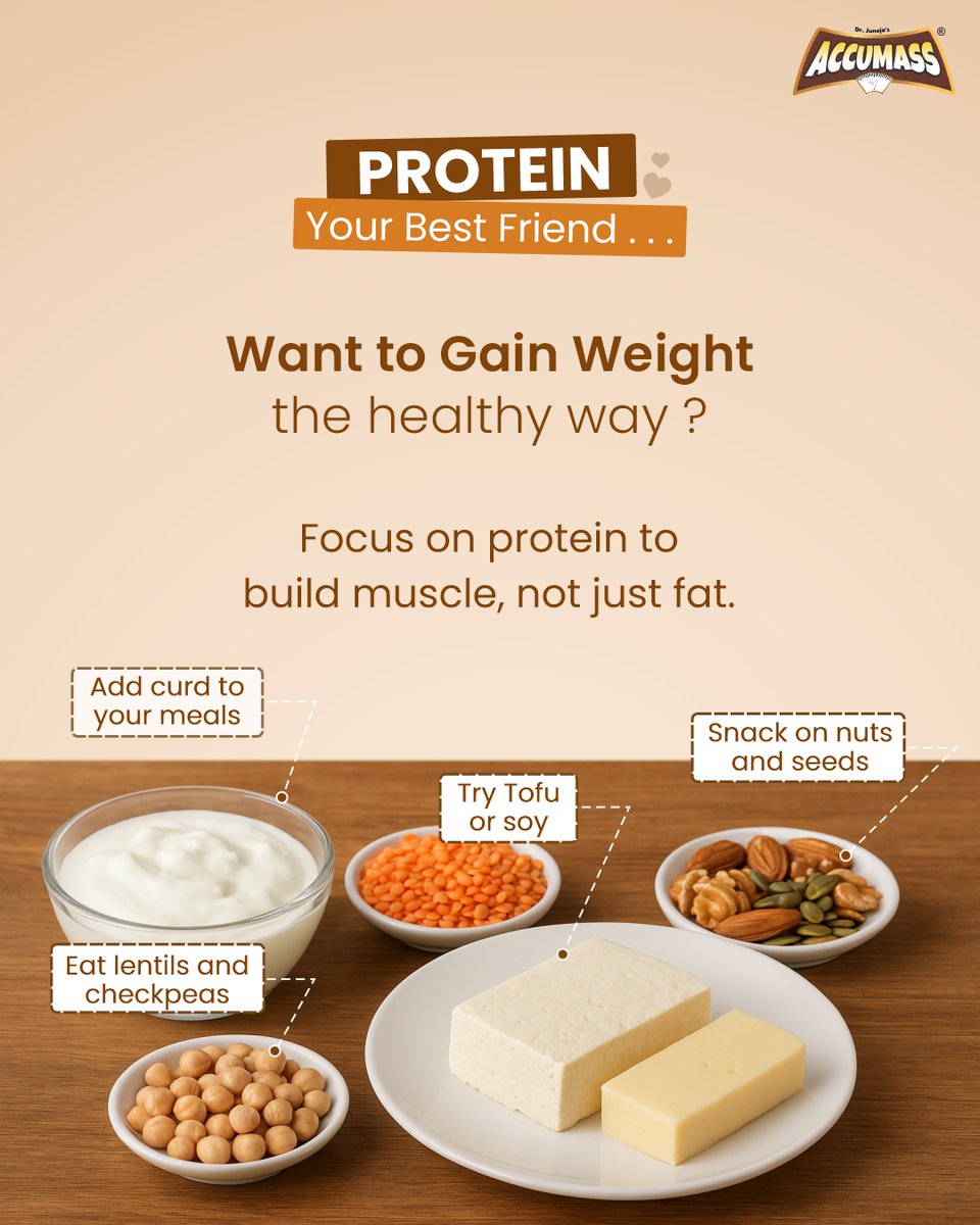 accumass1's tweet photo. Weight gain isn’t about collecting calories; it’s about building strength. 💪
Fuel your body with the right foods.

#Accumass #GainWithAccumass #AyurvedicWeightGain #GainwithAyurveda #WeightGainer #WeightGainJourney #HealthTips #NaturalWeightGain https://t.co/W9kf22V6ke