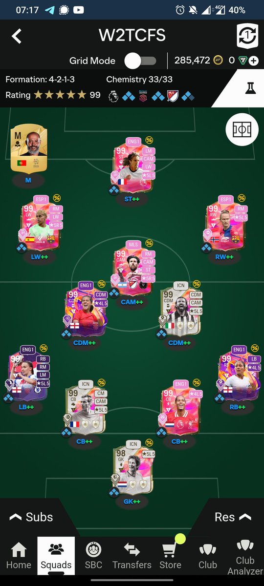 99 achieved that's my FC25 journey finished 

Worst FIFA/FC to date I've not played a game in weeks and barely been grinding I'm genuinely glad to see the back of 25