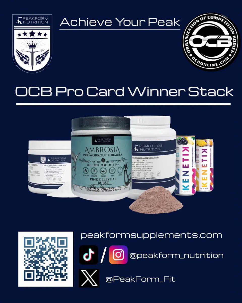 PeakForm_Fit's tweet photo. Peakform Nutrition - https://t.co/jLcSmqZV8w

Who’s taking this home this #saturday ?!

#OCBCleveland x #PeakformNutrition “Battle of the Great Lakes” 

#free #samples at the booth!!! 😳😳💪🏼 https://t.co/LW8dPhNeCZ