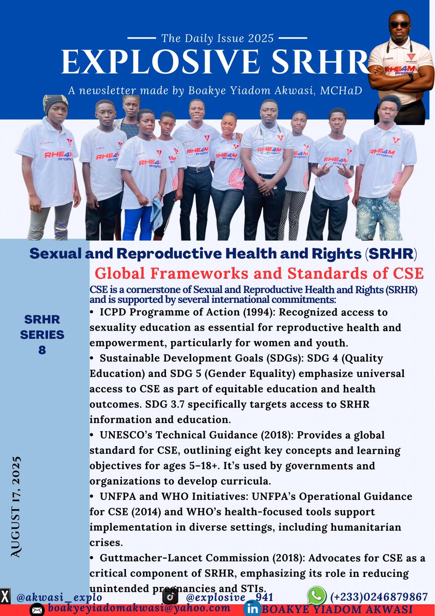 AKWASI BOAKYE YIADOM, MCHaD (@akwasi_explo) on Twitter photo ๐๐9TH DAILY SRHR NEWSLETTER ๐๐
Current trends
#helevier #englot #jeanpormanove #CHAN2024 <a href="/PPAGGhana/">Planned Parenthood Association of Ghana (PPAG)</a> <a href="/TheGHAlliance/">Ghana SRHR Alliance for Young People</a> <a href="/DaudaMalik5/">ENVIRONMENTAL & REPRODUCTIVE HEALTH ADVOCATE ๐๐ค</a> <a href="/addico_naadu/">Naadu Awuradwoa Addico, MPH</a> <a href="/YAMghana/">YouthActionMovement</a> <a href="/yenkasa_gh/">Yenkasa Gh</a> <a href="/_GHSofficial/">Ghana Health Service</a> <a href="/ippf/">IPPF Global</a> ๐๐9TH DAILY SRHR NEWSLETTER ๐๐
Current trends
#helevier #englot #jeanpormanove #CHAN2024 <a href="/PPAGGhana/">Planned Parenthood Association of Ghana (PPAG)</a> <a href="/TheGHAlliance/">Ghana SRHR Alliance for Young People</a> <a href="/DaudaMalik5/">ENVIRONMENTAL & REPRODUCTIVE HEALTH ADVOCATE ๐๐ค</a> <a href="/addico_naadu/">Naadu Awuradwoa Addico, MPH</a> <a href="/YAMghana/">YouthActionMovement</a> <a href="/yenkasa_gh/">Yenkasa Gh</a> <a href="/_GHSofficial/">Ghana Health Service</a> <a href="/ippf/">IPPF Global</a>