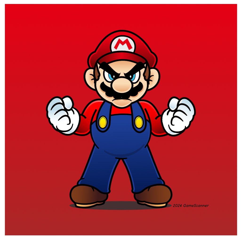 Angry Mario
