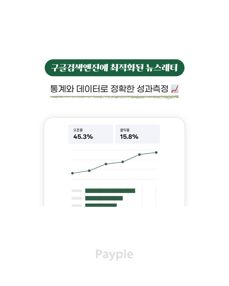 Payple_Official's tweet photo. 뉴스레터를 쉽게, 메일리로 시작하세요~
뉴스레터도 구글 검색으로 확인하고
수익까지 올려주는 뉴스레터 꼭 Check! 🤓

메일리 바로가기 >> https://t.co/BOTctG4y5d

#메일리 #뉴스레터 #뉴스레터솔루션 #뉴스레터만들기 #페이플제휴 https://t.co/glqPizLhRq