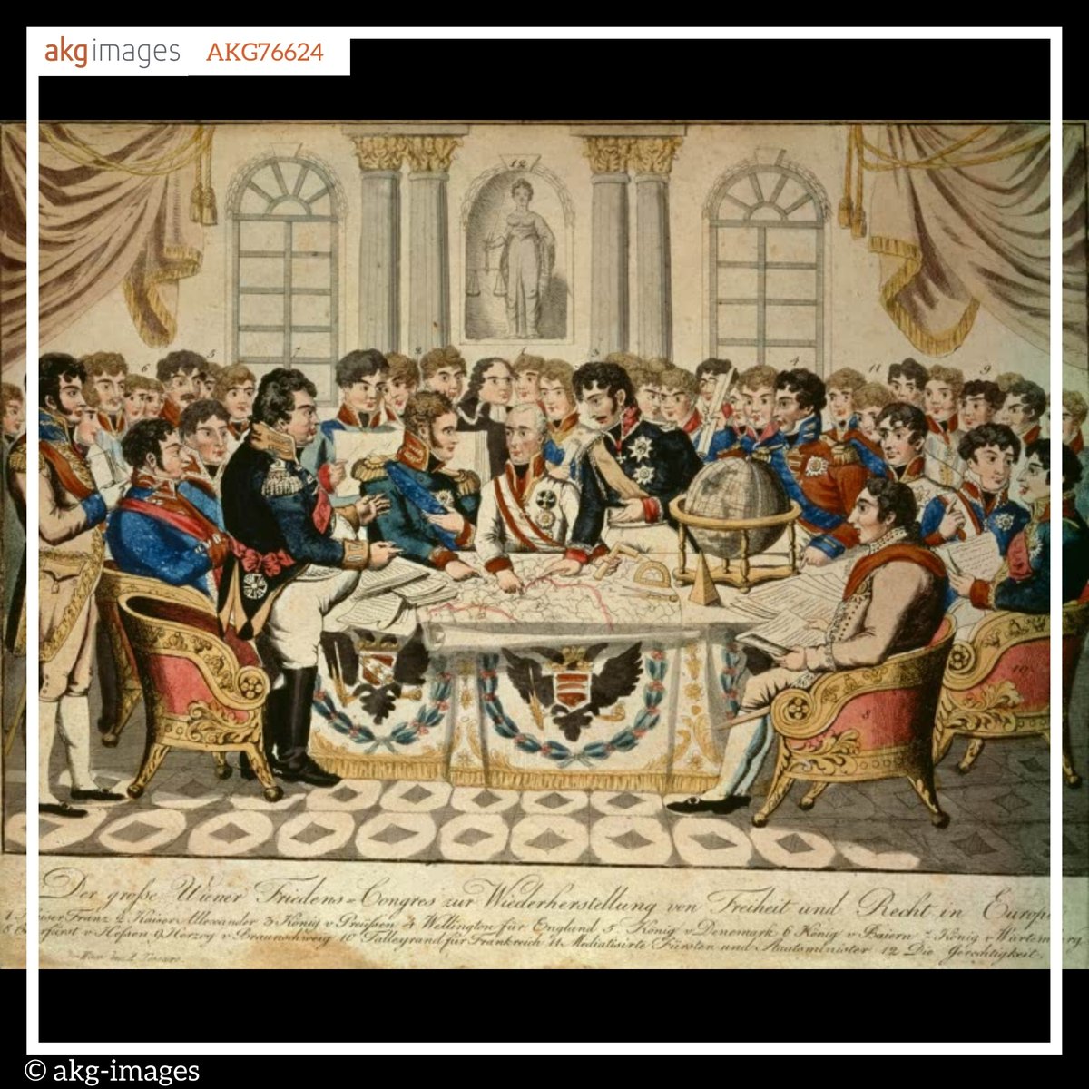 akglondon's tweet photo. The US–Russia talks on Ukraine echo the Congress of Vienna (1814–15), when Europe’s powers redrew borders to stop any one state from dominating. Then, as now, great powers sought stability while smaller nations risked being sidelined. https://t.co/hshF2p8p4A