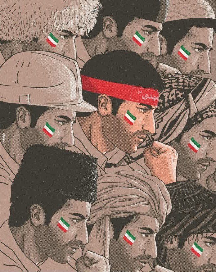 ahmadi7710's tweet photo. مبارز وطن سرسخت ترین، دلیرترین و فداکارترین مبارزی است که برای آزادی و استقلال وطن تا آخرین قطره خون خود مبارزه می کند.
#مردم_همدل 
#ایران_مقتدر https://t.co/I0DQlL6hT6