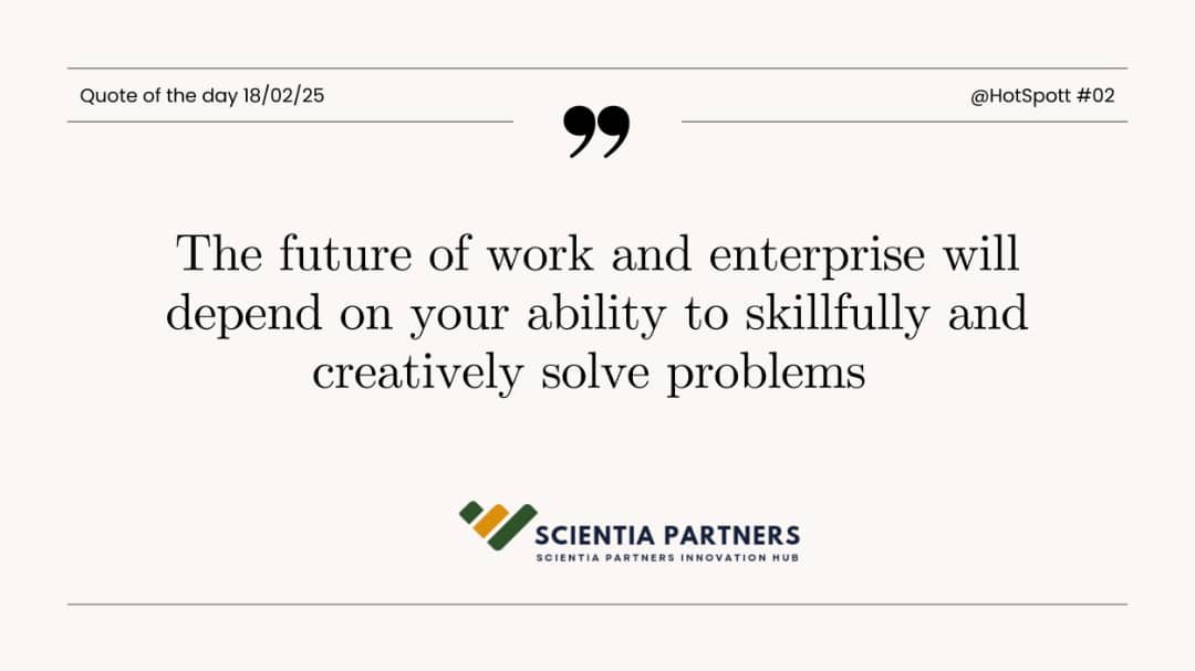 AI is not going to steal or cancel all jobs. There are still so many problems that require human creativity and skills.  

Don't stop learning, but learn how AI tools can improve your productivity or performance. 

Food for thought on Tuesday!
#investmentreadiness
