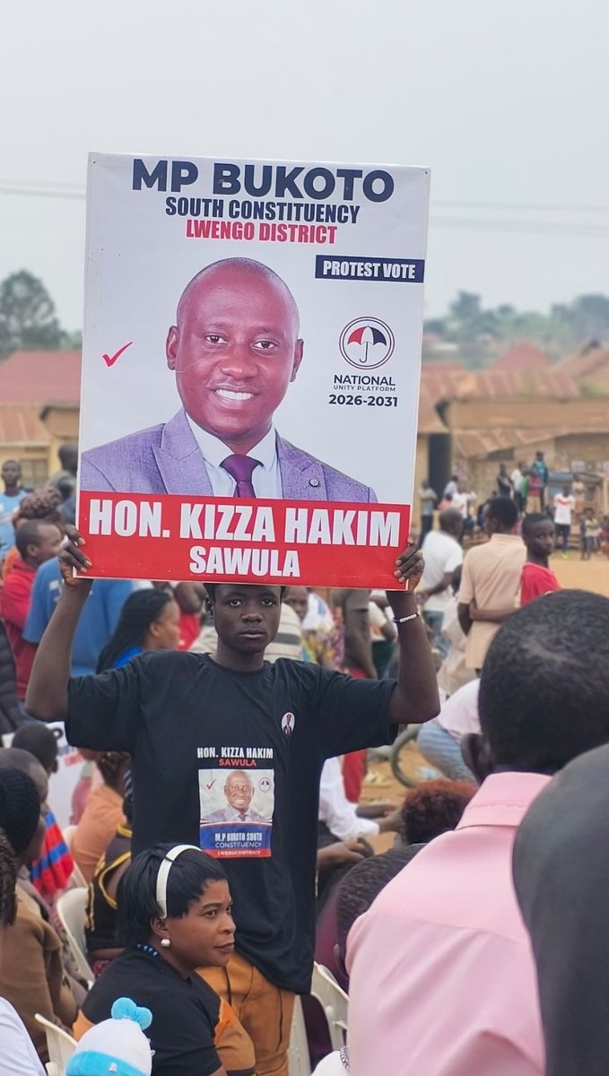 Noahmutwe1's tweet image. BUKOTO SOUTH CONSTITUENCY 
#HakimKizzaSaula
#ProtestVoteUg