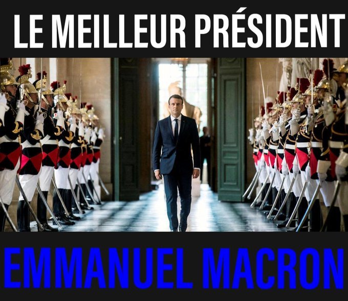 DEYCatherine1's tweet photo. @lallier_michel @EmmanuelMacron @Brigitte1eDame @SebLecornu Bonjour Michel bon mardi à toi aussi merci gros bisous 😘 bonjour M le Président de la République @EmmanuelMacron ❤️👍👏 bonjour Mme Brigitte Macron ❤️💐@Brigitte1eDame #AvecvousPresident #JeSoutiensEMacron Merci Président pour ce que vous faîtes pour nous tous !
@EmmanuelMacron https://t.co/FtVc9uv7dq
