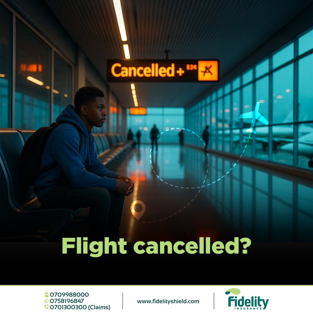 FidelityKenya's tweet photo. August escape? Lost luggage or a hospital visit shouldn’t ruin your vibe.
#TravelSmartKE #FidelityShieldKE #ShieldUpKE https://t.co/uX0r4MrKdL