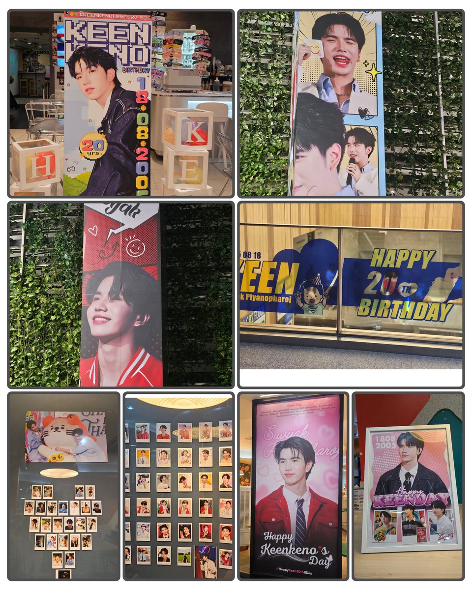 วันนี้มาเก็บโปรเจ็คน้องคีนที่ตึก น่ารักทุกอันเลย ขอบคุณเจ้าของโปรเจ็คที่ทำได้น่ารักขนาดนี้นะคะ 🫶
#HappyKeen20thBDayProject
#KeenBackto2005s
#keenkeno