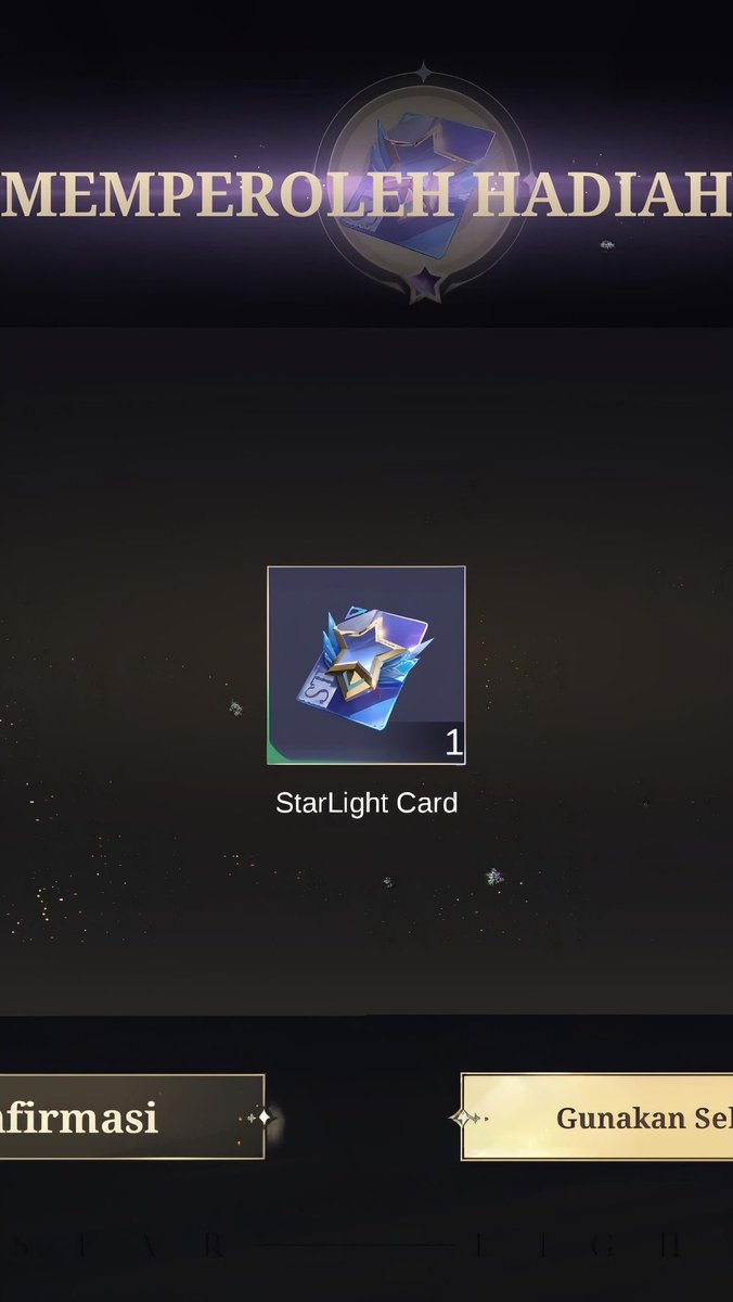 fast giveaway, one basic starlight card from abang <a href="/roycoayamz/">jeki</a> 

• will be announced on his account at 3PM today
• do retweet this tweet and leave a comment with your wish for abang zaki