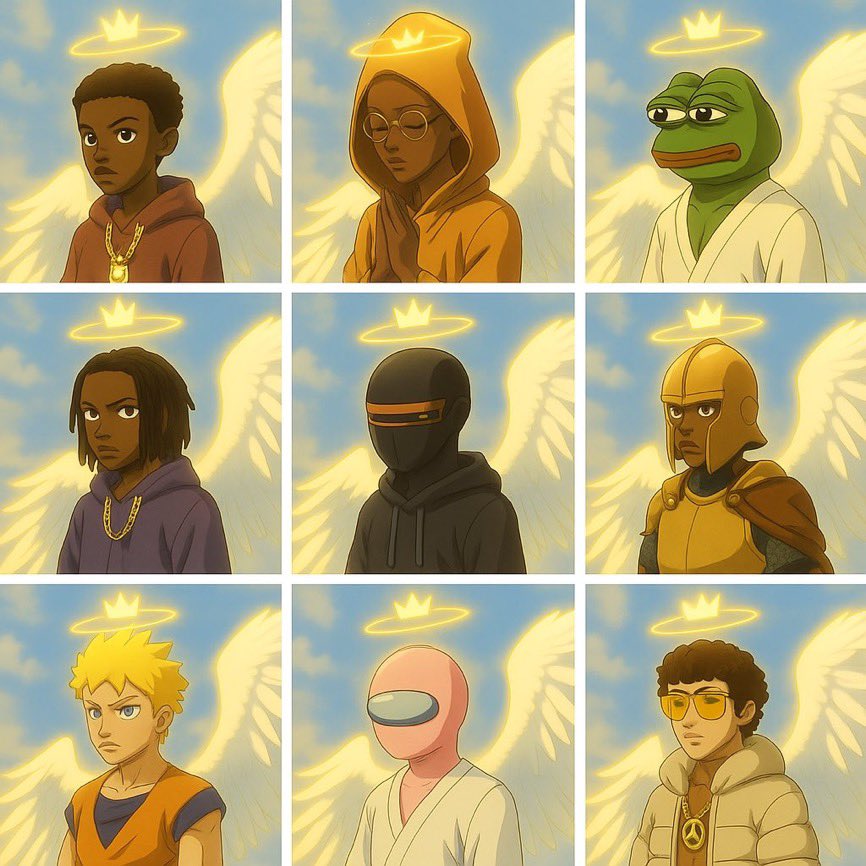 Do you recognize that a cult made in heaven exist here? Do you realize they are named $eternals ? Would you rather realize when everyone is already rocking their eternals pfp?

We are divinely protected, GM